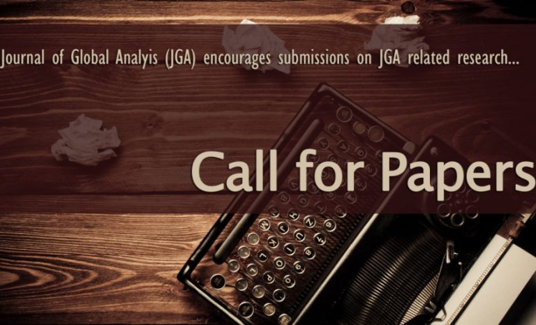 Call for Papers | Journal of Global Analysis