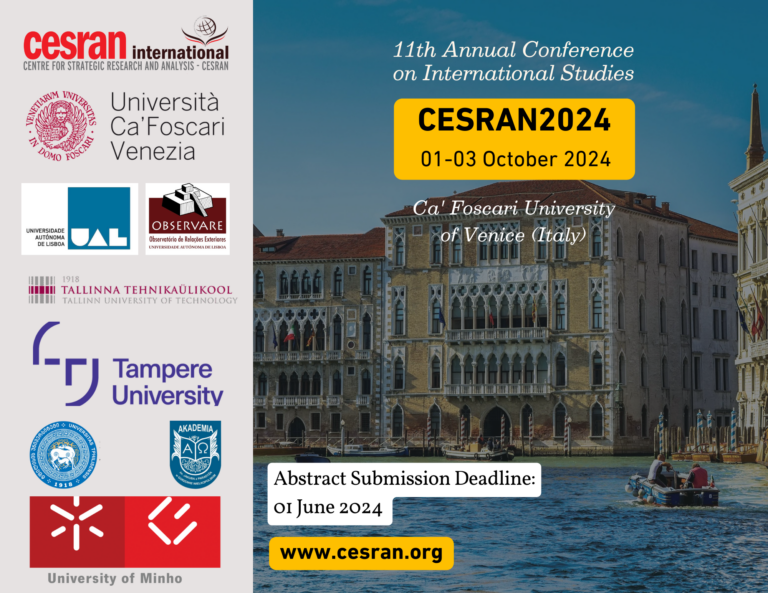 CESRAN2024: the 11th Annual Conference on International Studies