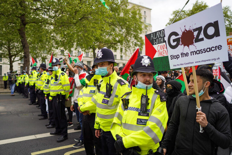 From Solidarity to Surveillance: Transnational Repression and the Securitisation of Palestine Protests in the UK