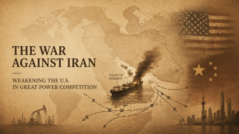 How has the war against Iran weakened the US?